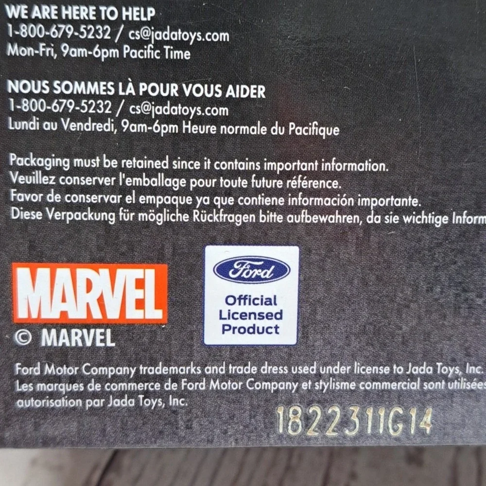 Guardians of the Galaxy Groot Figure 1973 Ford Bronco 1:32 Jada 34415 253223018